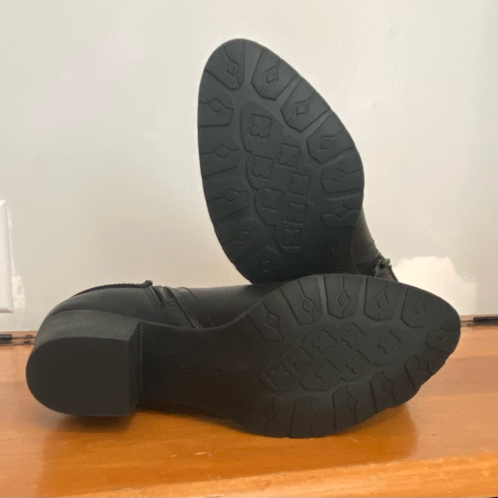 Indigo Black Ankle Booties - Picture 8 of 11